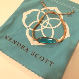 Kendra Scott woven drawstring bracelet